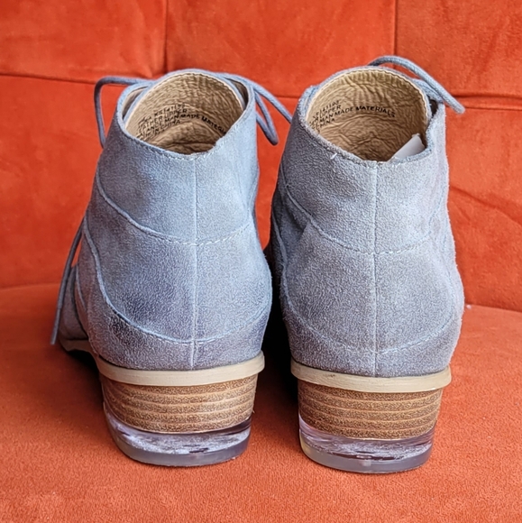 Kensie Aura Leather Ankle Boot Women Size 8m - Picture 6 of 12